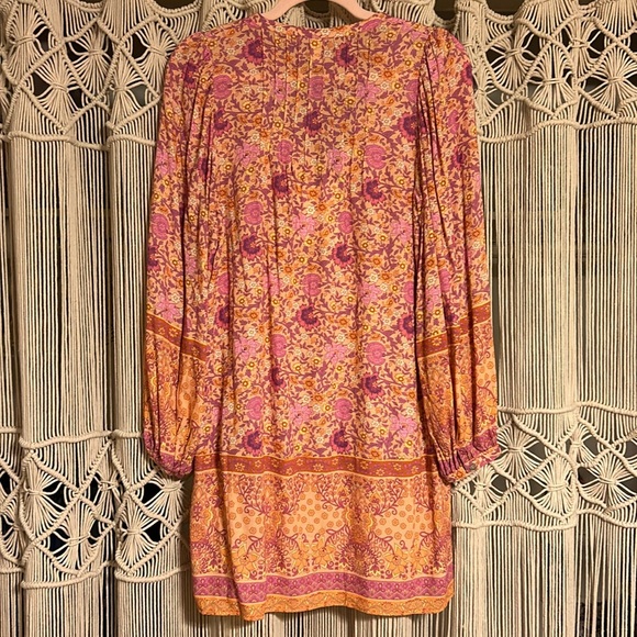 NWT Spell Village Tunic Dress in Sunrise OVERSIZED XS - Picture 7 of 10